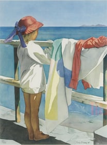 Pomm Hepner Framed Lithograph