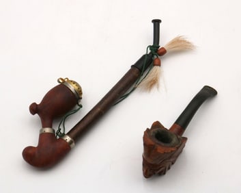 Bruyere Garantie Carved Smoking Pipes