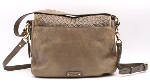 Cole Haan Woven Leather Ladies Purse