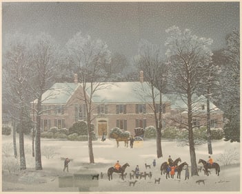Michel Delacroix (French, b. 1933) Lithograph