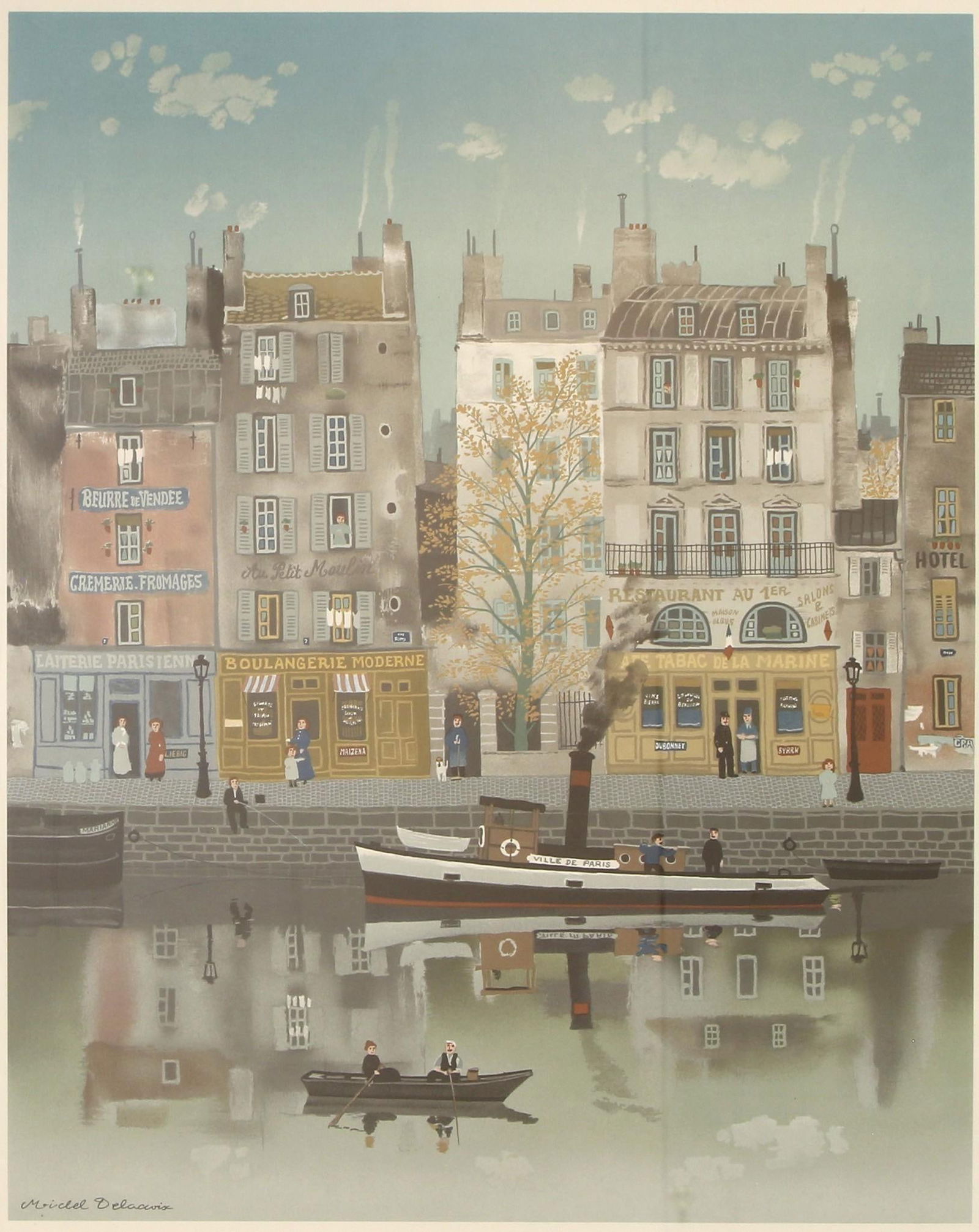 Michel Delacroix (French, b. 1933) Lithograph (1 of 4)