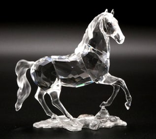 Swarovski Crystal Horse Sculpture