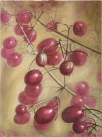 Vintage Still Life Oil Painting on Canvas