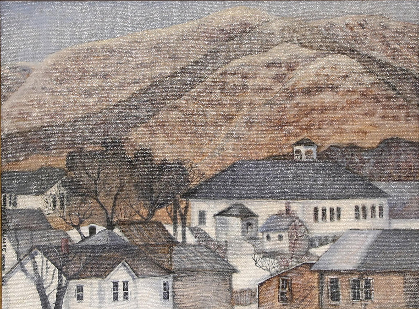 Dorothy Rosenbaum (American, 1923-2023) Acrylic Painting on Canvas (1 of 4)