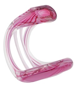 Neil Dunman Abstract Art Glass Sculpture