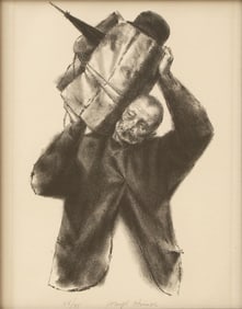 Joseph Hirsch (American 1910-1981) Lithograph