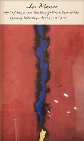 Leo Manso (American, 1914-1993) Signed Poster