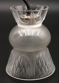 Lalique Crystal Hanging Pendant Light