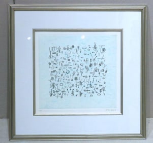 Jacob El Hanani (Israeli, b. 1947) Lithograph