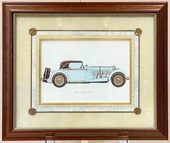Framed Print of 1928 Mercedes Benz SS