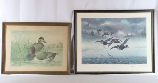 Two Vintage Duck Prints