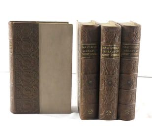 4 Vol. Set of Masterpiece Library of Short Stories Hardcover