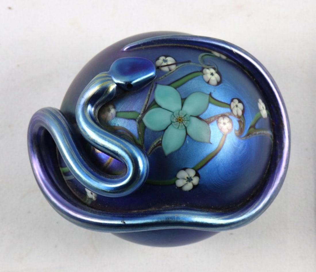 Orient and Flume Iridescent Paperweight (1 of 3)