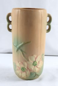 Vintage Weller Pottery Dogwood Vase