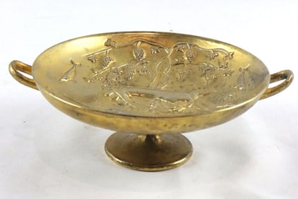 Lalaounis 800 Vermeil Silver Footed Bowl