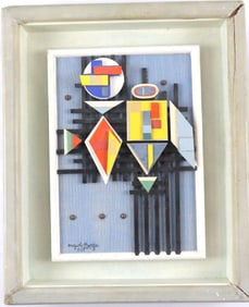 Auguste Harzic Mixed Media Artwork