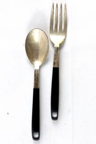 Pair of Lunt Sterling Silverware