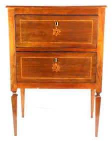 AS IS, 18th C. Louis XVI Period Walnut and Ormolu Commode