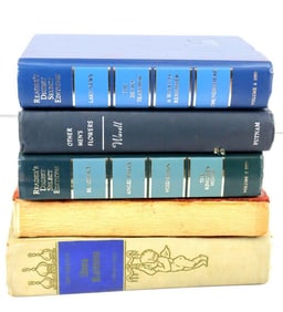 Lot of 5 Fiction Hardcovers