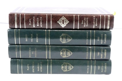 Lot of 4 Harvard Classics