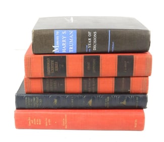 Lot of 5 Non-Fiction Hardcover Books