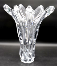 Art Vannes Crystal Vase