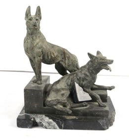 Louis Albert Carvin Bronze Sculpture