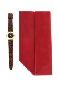 Movado Esq. Goldplated Day/Date Watch