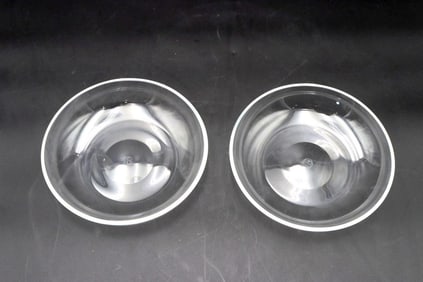 Pair of Baccarat Crystal Bowls