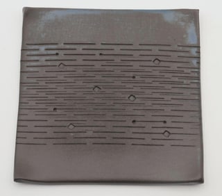Kat? Reikichi (b. 1953) Glazed Stoneware Plate