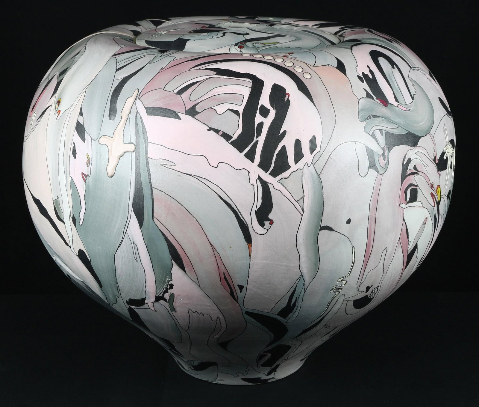 Large Joe Monk Ceramic Covered Pot (1 of 6)