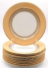 10 Pc. Antique Royal Worcester Dinner Plates