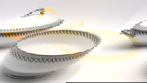 Pair of Haviland France Porcelain Serving Dishes