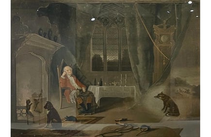 Christopher Hollyer The Huntsmans Dream Etching