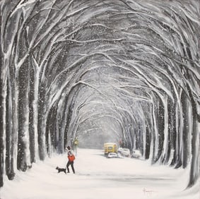 Yvonne Dagger (American) Oil on Canvas