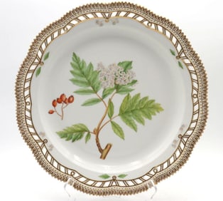 Royal Copenhagen "Flora Danica" Porcelain Charger