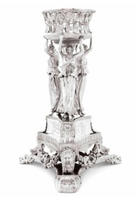 Magnificent Paul Storr, George III Sterling Silver Centerpiece