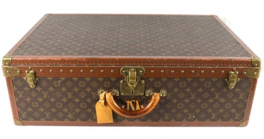 Vintage Louis Vuitton Alzer 80 Monogram Trunk