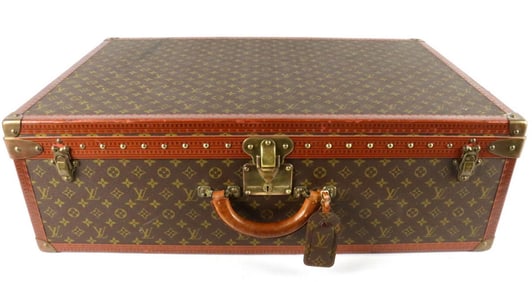 Vintage Louis Vuitton Alzer 80 Monogram Trunk