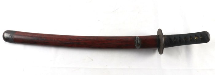 Rare Antique Bizen WWII Surrendered Wakizashi Sword