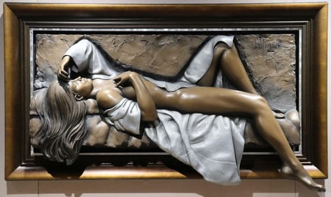 Bill Mack "Melody" Bonded Bronze Wall Sculpture