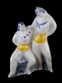 Elie Nadelman (Polish, 1882?1946) "Two Circus Women" Sculpture