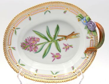 Royal Copenhagen "Flora Danica" Porcelain Oval Dish