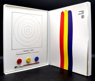 Jasper Johns (American, b.1930) "Target" & "Technics & Creativity"