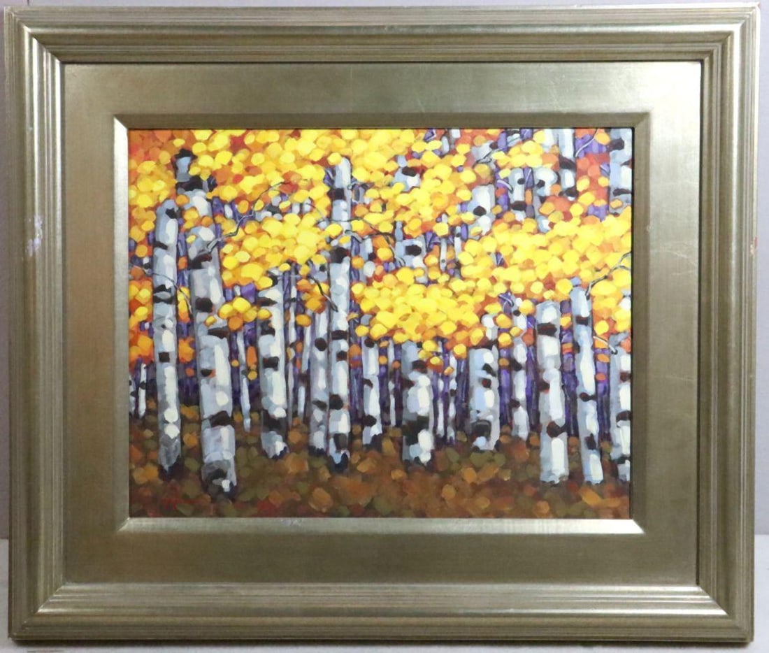 Jeff Sojka "Finding Gold" Oil Painting on Canvas (1 of 6)