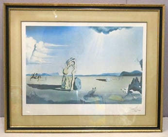 Salvador Dali "Les Betes Sauvages Dan le Desert" Lithograph