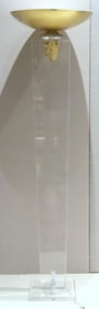 Van Teal Mid-Century Lucite Floor Lamp