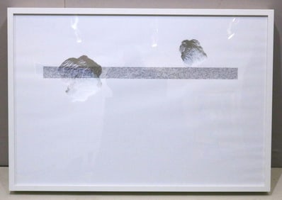 Scott Hazard "Right Behind You" Mixed Media Sculpture