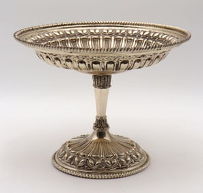 Vintage Italian 800 Silver Footed Centerpiece