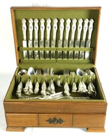 103 Pc. International "Frontenac" Sterling Flatware Set